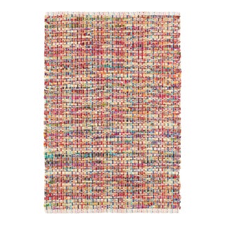 Dash & Albert by Annie Selke Vista Chindi Woven Cotton Rug, 6' x 9' For Sale