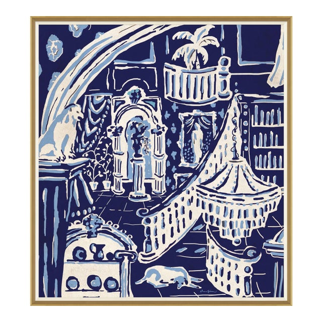Great Hall Framed Art Print by Dana Gibson For Sale
