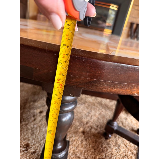 Vintage Onyx Stone Top Coffee Table With Nesting Stools For Sale In Portland, OR - Image 6 of 12