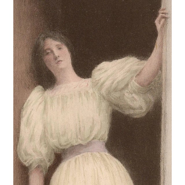 Raphael Collin, Le Départ, 1899, Original Lithograph For Sale - Image 4 of 10
