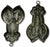 This Really is a Very Rare Original Matching Pair of Antique Copper Kitchen Molds. Lobster Motif Kitchen Molds are Very...
