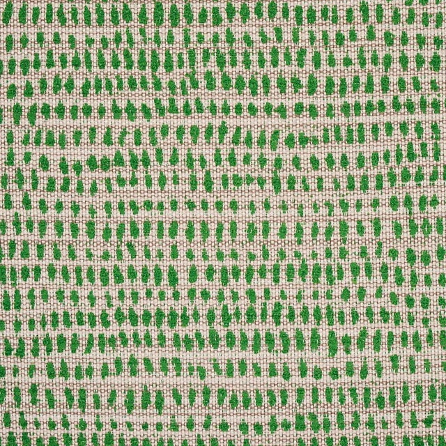 Sample - Schumacher Oscar Indoor/Outdoor Fabric in Leaf For Sale