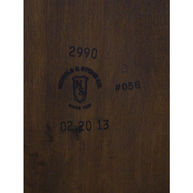 Nichols & Stone by Stickley Trestle Dining Room Table For Sale - Image 18 of 18