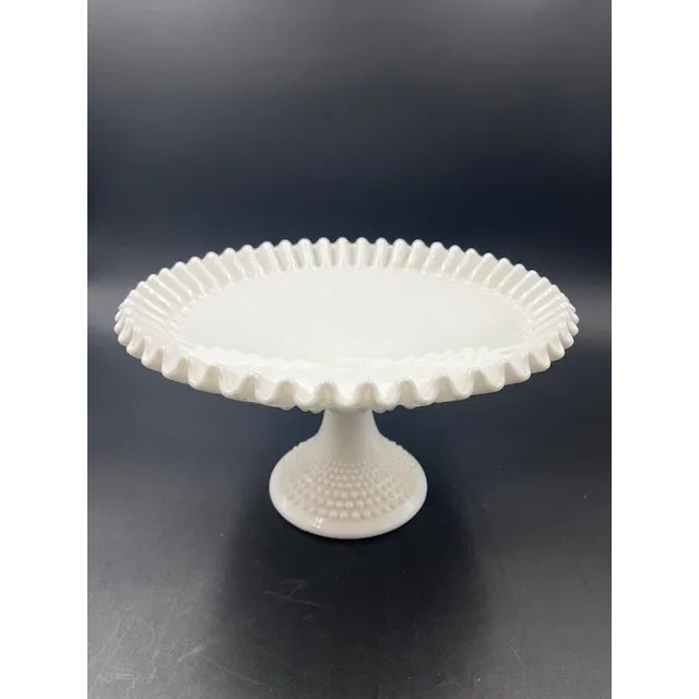 Collection of 6 Vintage Milk Glass Dishes For Sale - Image 11 of 12