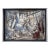 Fritz Wilhelm Faiss Abstract Expressionist Painting on Board, 1980 For Sale