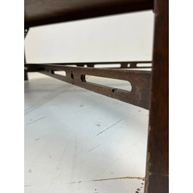 Chinese Chippendale Style Cocktail Table in Mahogany For Sale - Image 10 of 11