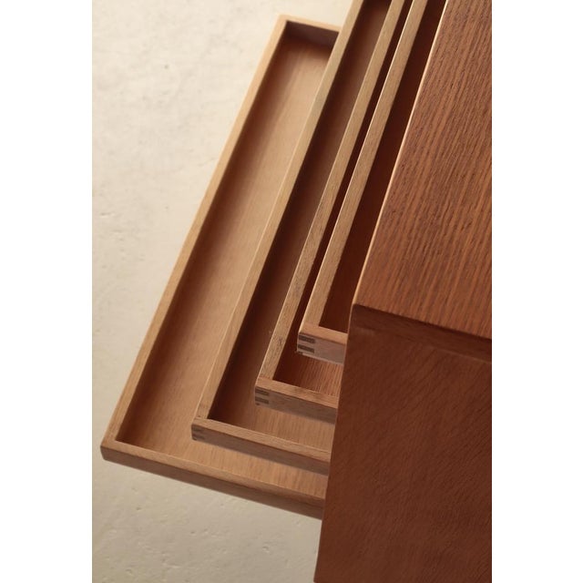Danish Modern Model RY26 Sideboard in Oak and Rattan by Hans J. Wegner, 1960s For Sale - Image 10 of 18