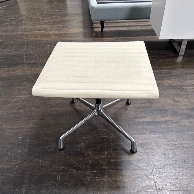 Design Plus Gallery presents the Eames Aluminum Group Ottoman by Charles + Ray Eames for Herman Miller. This iconic...