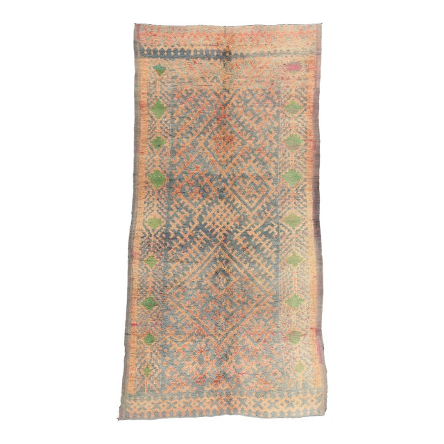 Vintage Talsint Moroccan Rug, 05'08 X 11'02 For Sale