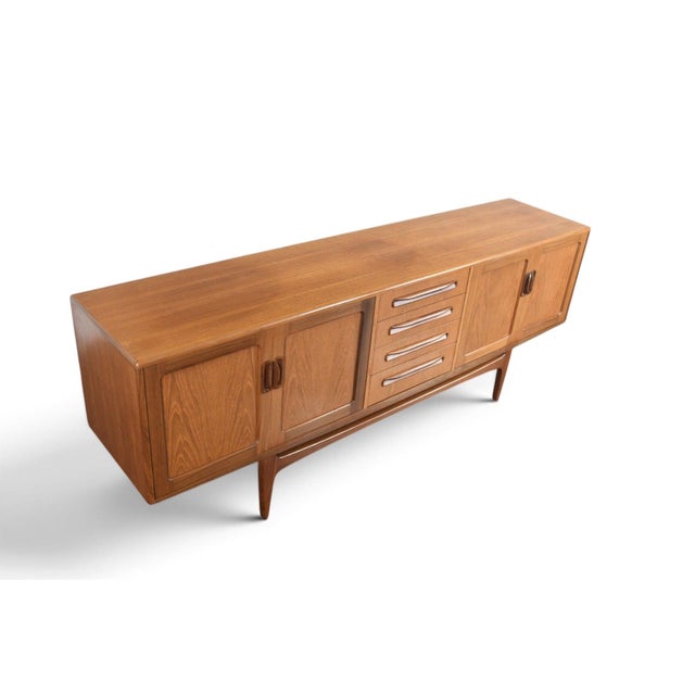 Wood Mid 20th Century Large G Plan Fresco Credenza in Teak For Sale - Image 7 of 9