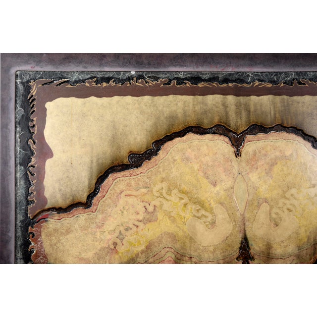 1990s 1990s "In the Wings" Abstract Relief Sculpture by Mickey "Kano" Kane For Sale - Image 5 of 7