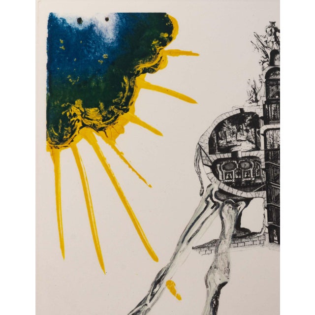 1970s Salvador Dali "Space Elephant" Etching, 1971 For Sale - Image 5 of 10