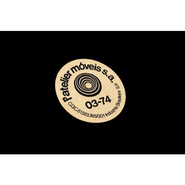 Pullman” Sofa in Deep Olive Mohair with Rosewood Buttons by Jorge Zalszupin for L’Atelier, Brazil, 1970s — Lot 145 For Sale - Image 12 of 17