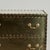 Wood Vintage Sarreid Style Brass Triple Dresser For Sale - Image 7 of 17
