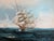 Late 20th Century Listed Artist Hewett Jackson Original Oil Painting | Tall Ship Seascape | Framed For Sale In Jacksonville, FL - Image 6 of 14