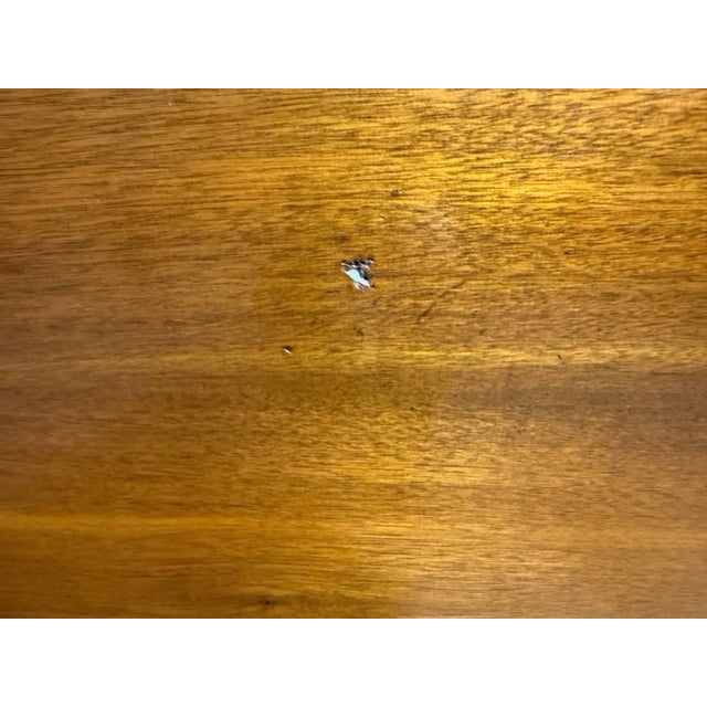 Brown Antique Victorian Style Fold Top Parlor Table Accent Table For Sale - Image 8 of 14