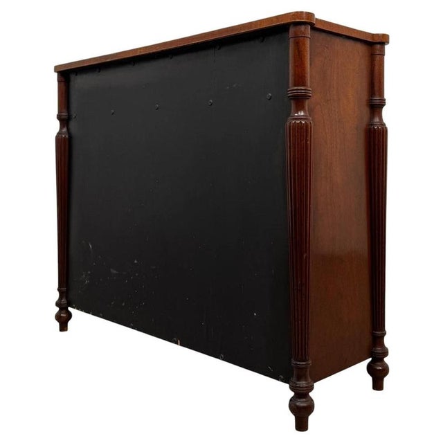 Brown 19th Century English Mahogany Regency Cupboard For Sale - Image 8 of 13
