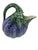 Mid-Century Modern Mid Century Purple Eggplant Ceramic Pitcher For Sale - Image 3 of 8
