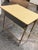 Lift-Top Metal + Wood School Desk, Mid 20th Century For Sale - Image 11 of 12