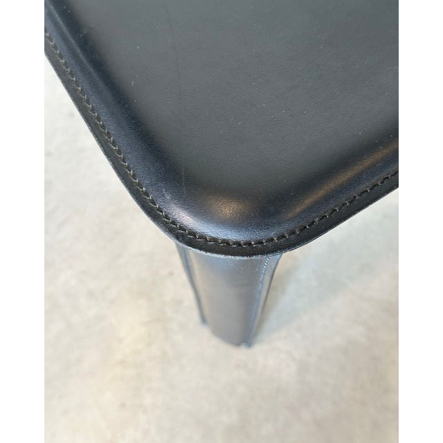 Leather Chairs by Cidue, 1970s, Set of 4 For Sale - Image 13 of 17
