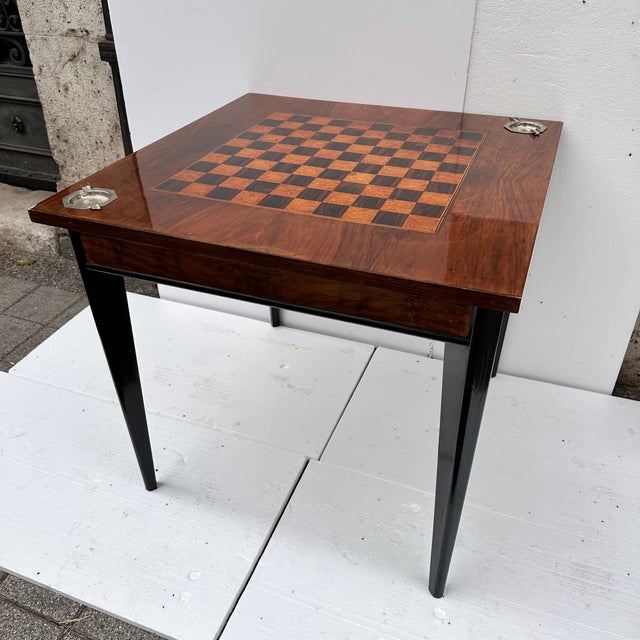 Louis XVI Gaming Table in Wood, France, 1930s For Sale - Image 18 of 18