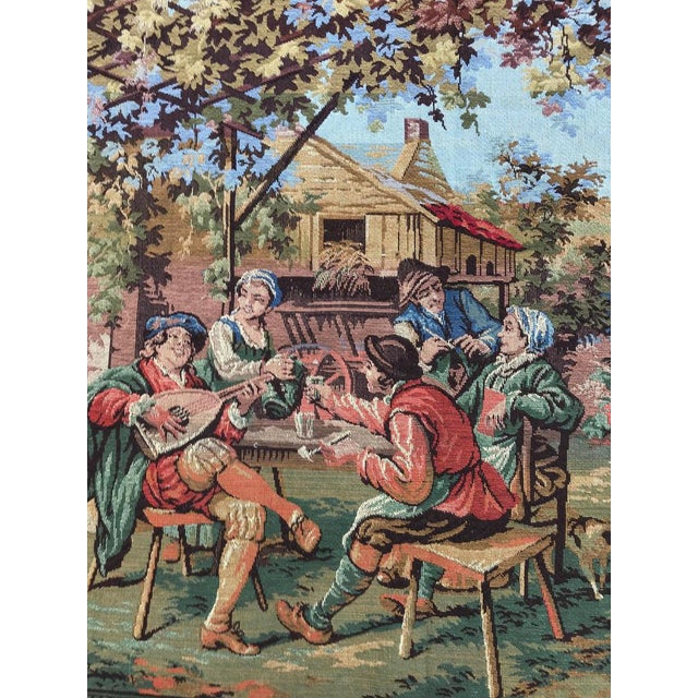 豪奢な Aubusson Vintage Style Chairish | Tapestry Jacquard 絵画