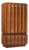 Tobago Brutalist Mid Century Walnut Armoire Dresser For Sale
