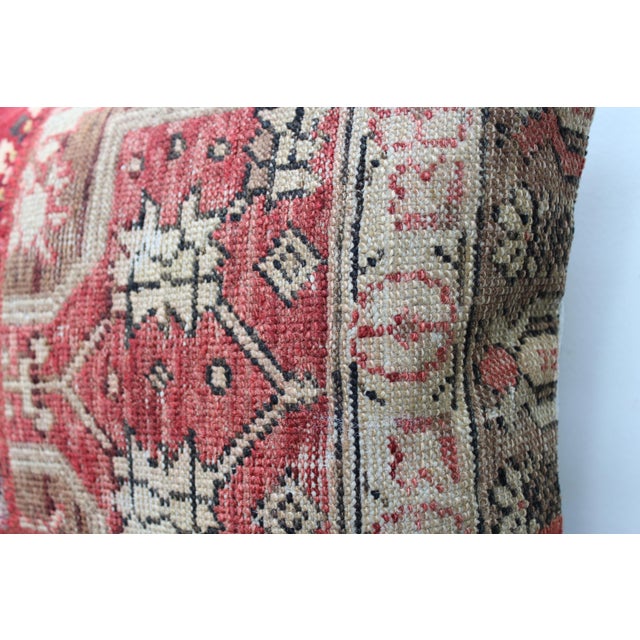 Traditional Turkish Decorative Pillow Cover - 19"x19" For Sale - Image 3 of 12