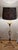 Mid-Century Floor Lamp with Cream-Gold Framed Metal Base and Fabric Shade, 1960s For Sale - Image 10 of 10