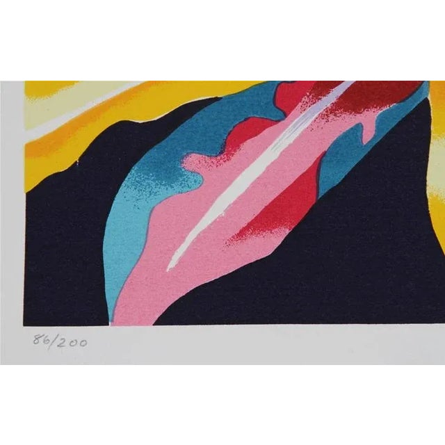 Tropical Leaves Linda Bastian American Date: 1980 Lithograph, signed and numbered in pencil Edition of 200, AP 30 Image...