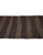 Vintage Brown Striped Kilim Rug - 4`2″ X 8`6″ For Sale - Image 4 of 6