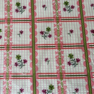 Bolt of Brunschwig & Fils “Barfleur” Fabric From 1984- 10 1/2 Yards For Sale