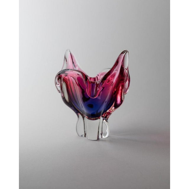 Vintage Murano Glass Bowl, 1970s For Sale - Image 6 of 11