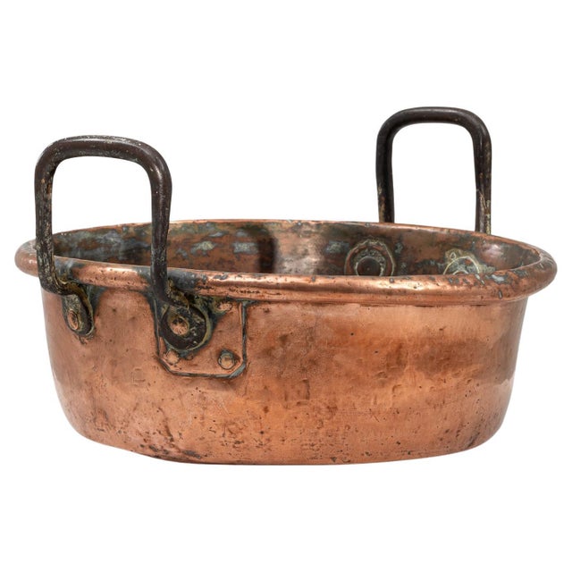 Brown 19th Century Belgian Copper Pot For Sale - Image 8 of 18