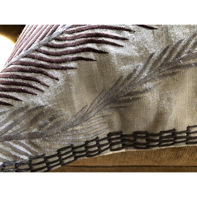 Ankasa Embroidered Linen Pillow Cover Chairish