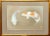 Japanese "Two Swimming Koi" Painting W/Gold Gilt Frame. For Sale In Los Angeles - Image 6 of 9