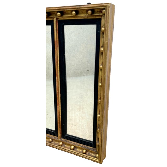 Regency Rectangular Giltwood Overmantle Mirror, 1820 For Sale - Image 6 of 13