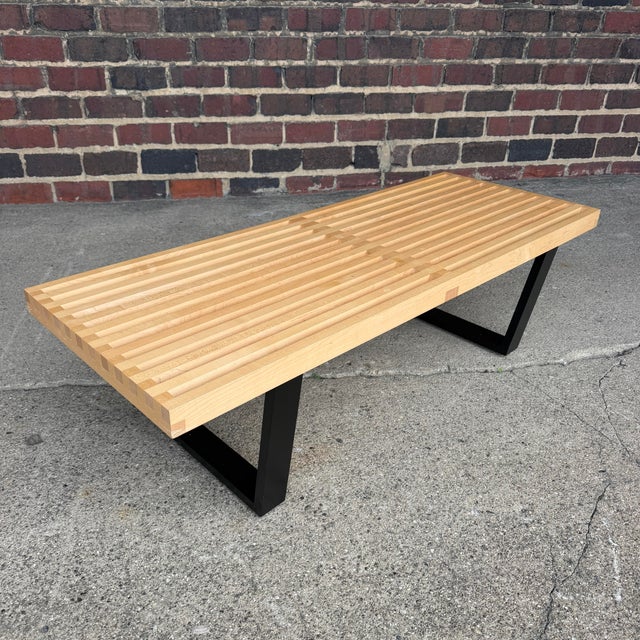 George Nelson for Herman Miller Platform Bench For Sale In Cleveland - Image 6 of 12