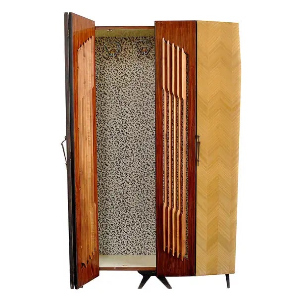 La Permanente Mobili Cantù Italian Mid Century Wardrobe For Sale - Image 4 of 5