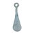 Mid-Century Modern French Biot Blue Bubble Glass Decanter & Stem Glass Set for 10, Circa 1970s For Sale - Image 6 of 10