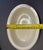 Vintage Lenox Montclair Platinum Trim Oval Serving Bowls – Pair of Ivory China Vegetable Dishes Holiday Tableware For Sale - Image 9 of 10