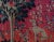 Red French Tapestry Lady and Unicorn Mille-Fleurs Woven Wall Covering For Sale - Image 8 of 14