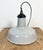 Industrial Grey Enamel Factory Pendant Lamp, 1960s For Sale - Image 15 of 17