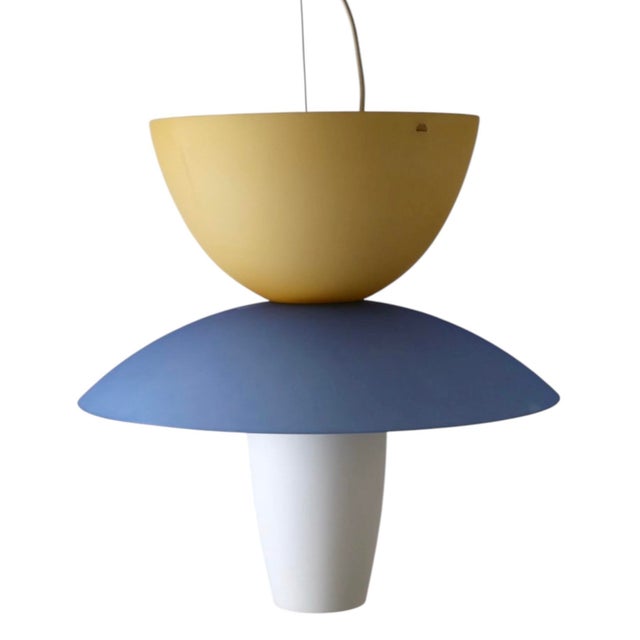 This is a Musa Pendant Ceiling Lamp, designed by Rodolfo Dordoni for Artemide in 1993. This piece dates to the 1990s, and...