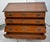 Wood Vintage Mahogany Four Drawer Bombe' Commode/Chest W/Ball & Claw Foot For Sale - Image 7 of 12