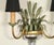 1970s 1960s Banci Firenze Fern Appliques / Sconces, a Pair . For Sale - Image 5 of 7