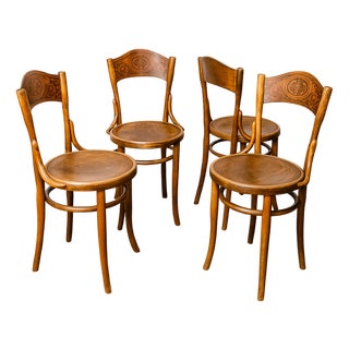 Chairs from Jacob & Josef Kohn, 1890s, Set of 4 For Sale