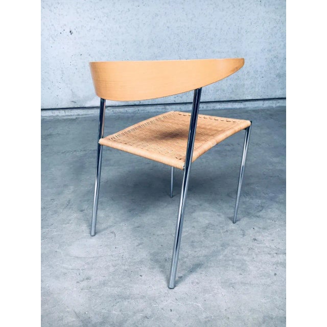 Wood Postmodern Chair by BBB Bonacina, Italy, 1990s For Sale - Image 7 of 16