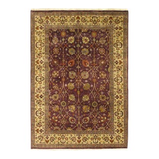 Pasargad Lavander Persian Tabriz Design Rug For Sale