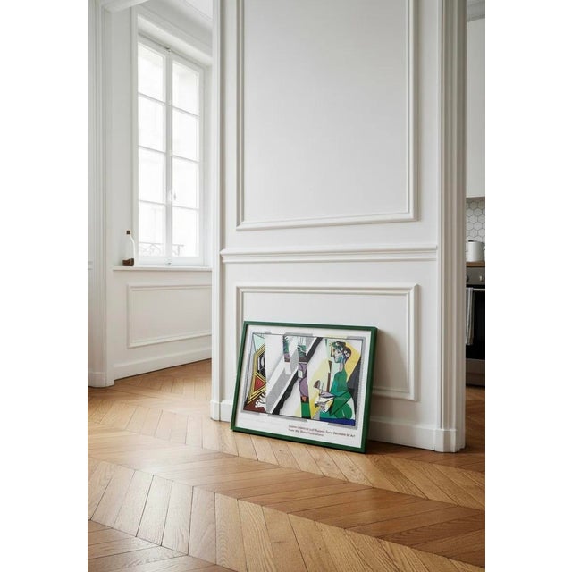 Roy Lichtenstein, Nude, Reflections on Interior with Girl Drawing, 1990, Paper For Sale - Image 3 of 9